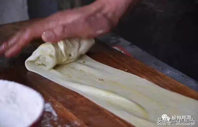 舌尖上的美食榆林筋饼,舌尖上的绥德名吃