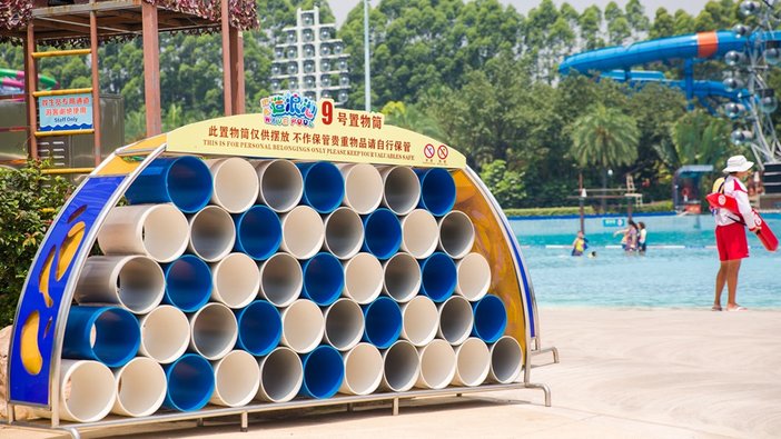 广州长隆水上乐园巨洪峡第一视角,广州长隆合适小朋友玩的水上乐园
