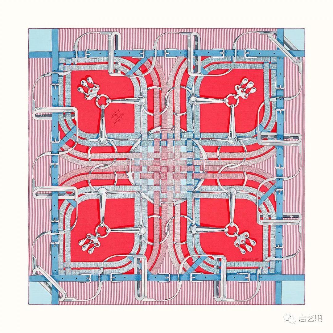 踏青归来,爱马仕中式马鞍丝巾