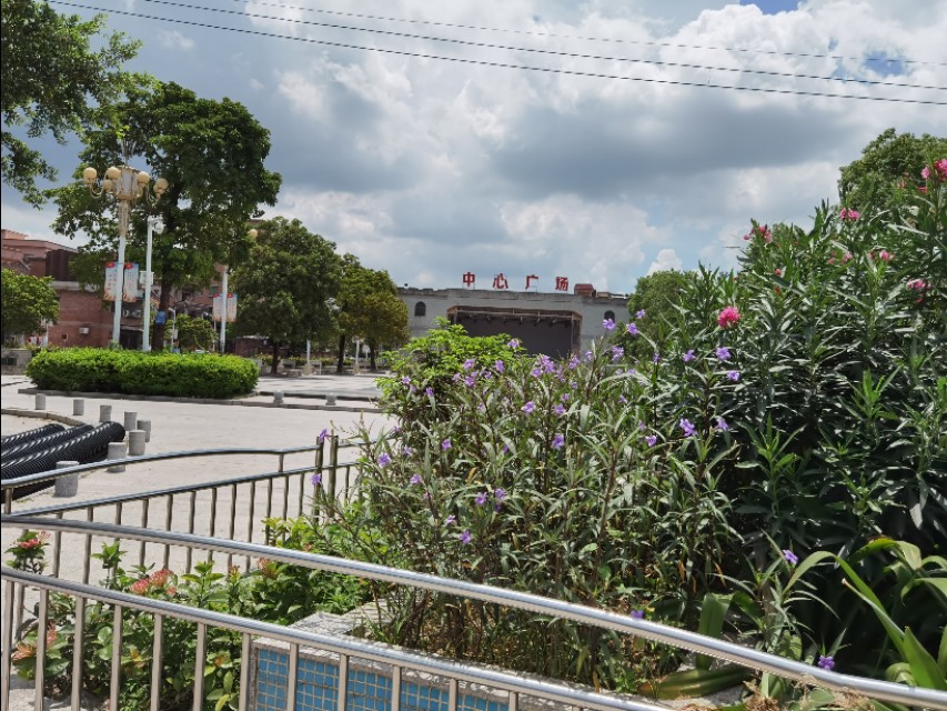 东莞石碣镇，单屋村-新悦步行街-新悦戲台，我曾经工作的地方