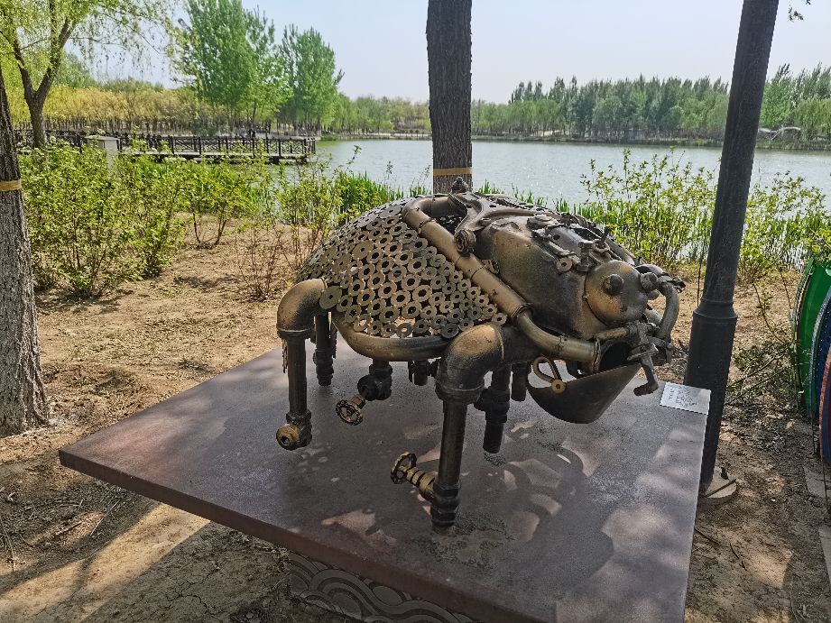 吃饱了来公园走走,吃饱喝足广场散步