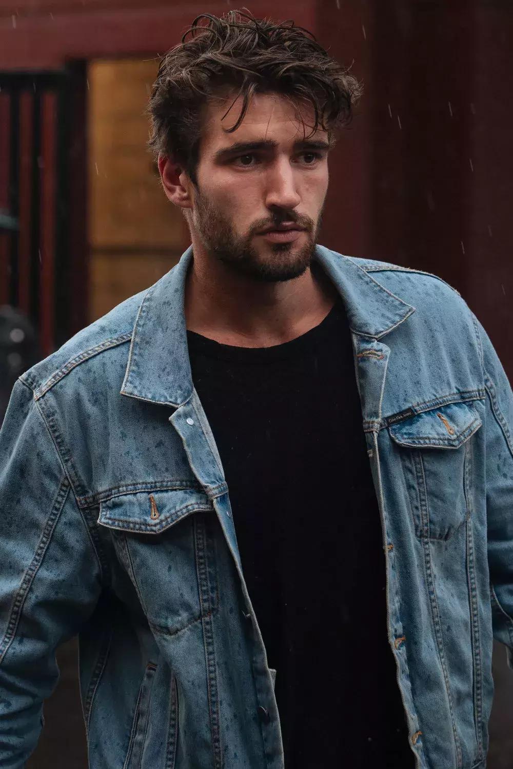 男生牛仔夹克穿搭推荐,男牛仔夹克外套穿搭技巧