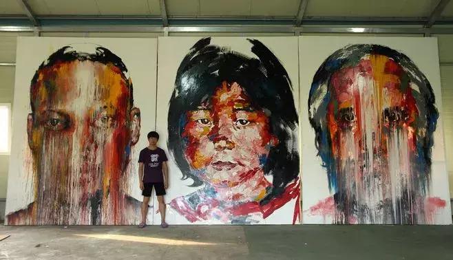 厚画的魅力！韩国shinkwangho用有张力的作品直击眼球！！！