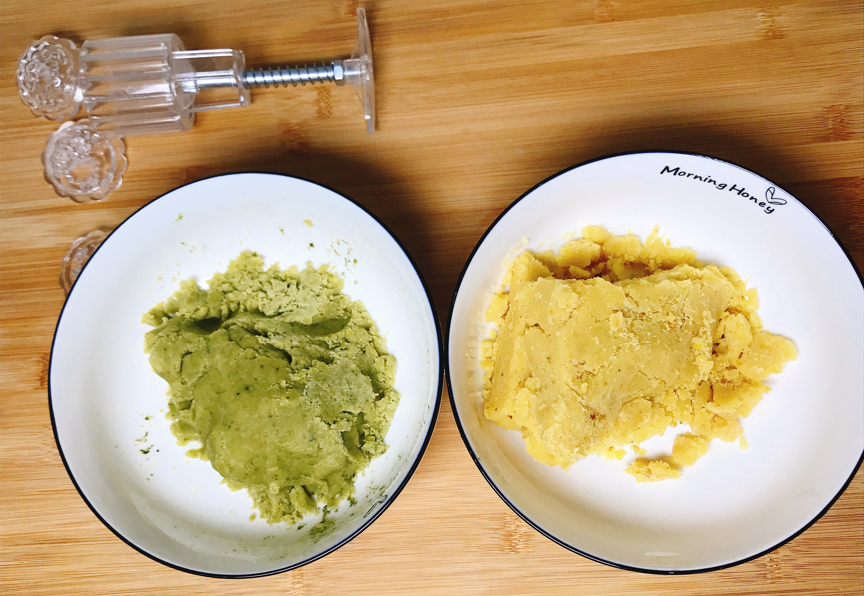 四种高颜值的绿豆糕做法,软式绿豆糕正宗做法