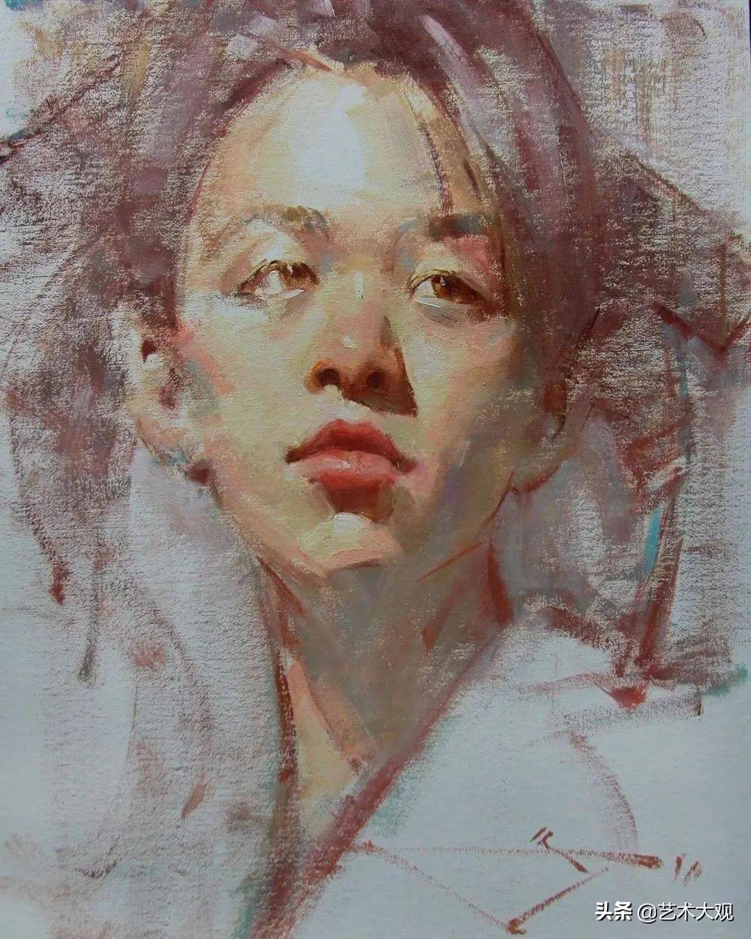 美国当代艺术家彼得亚当斯油画,美国画家凯文麦克弗森风景油画