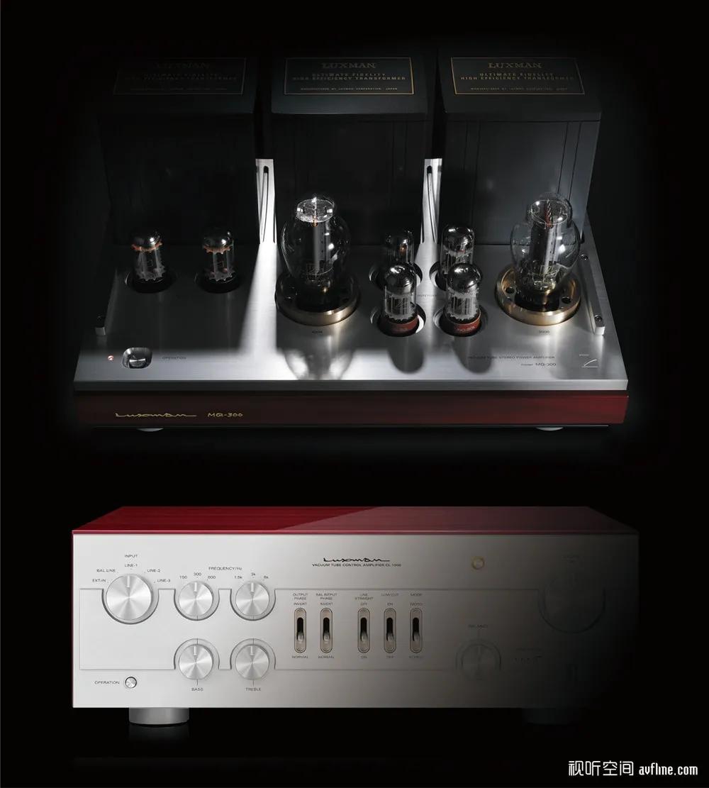 经典重现，风云再起：Luxman（力仕）CL-1000胆前级/MQ-300胆后级