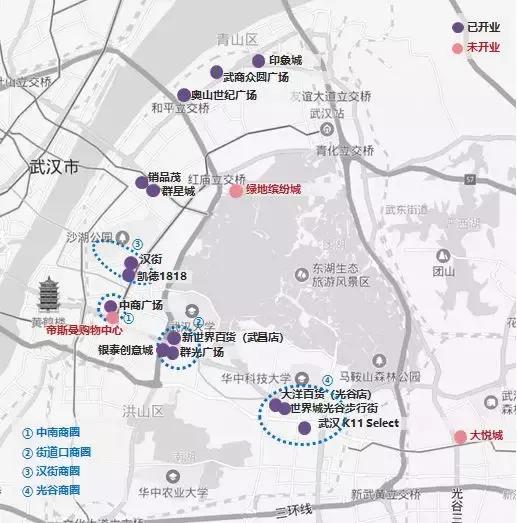 武汉焕新商业格局擦亮商业名片,走遍整个武汉