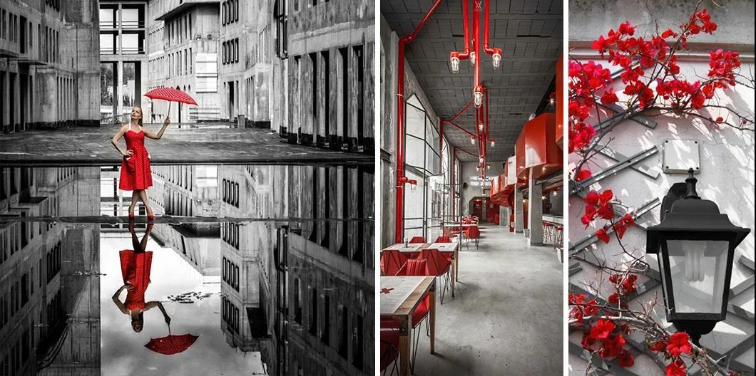 撞色高级灰令人惊艳的豪华质感,蓝色撞色高级灰