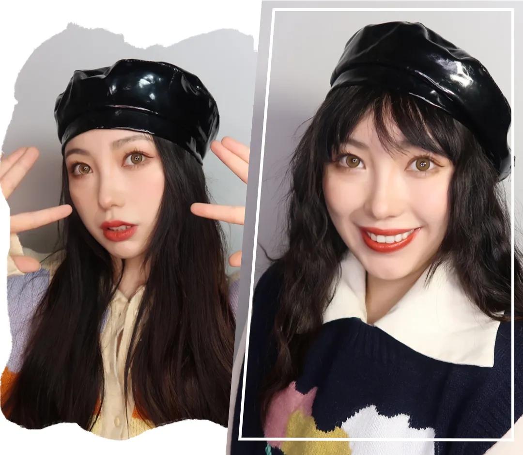 冬天帽子女款2022款网红款加厚,头大的女生冬天合适什么帽子