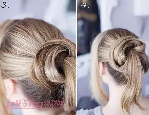 花苞头怎么扎？优雅的花苞头扎法图解教程
