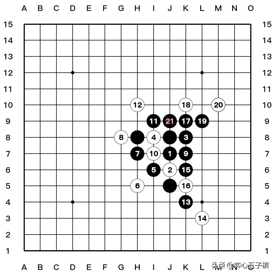 五子棋黑棋先下三子的玩法,五子棋大师必胜的玩法