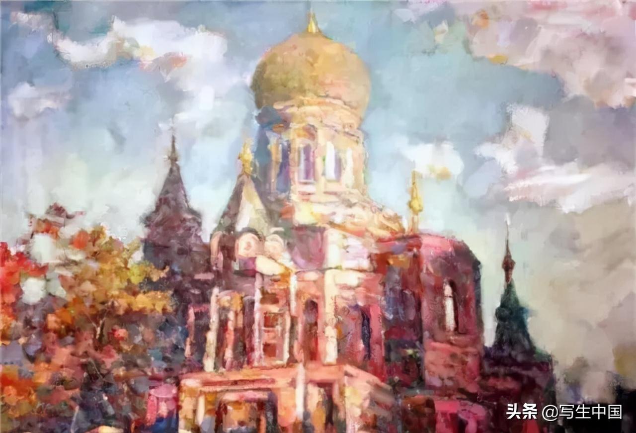 青年艺术家刘春油画作品欣赏,王欣油画作品《春到陕北》图片