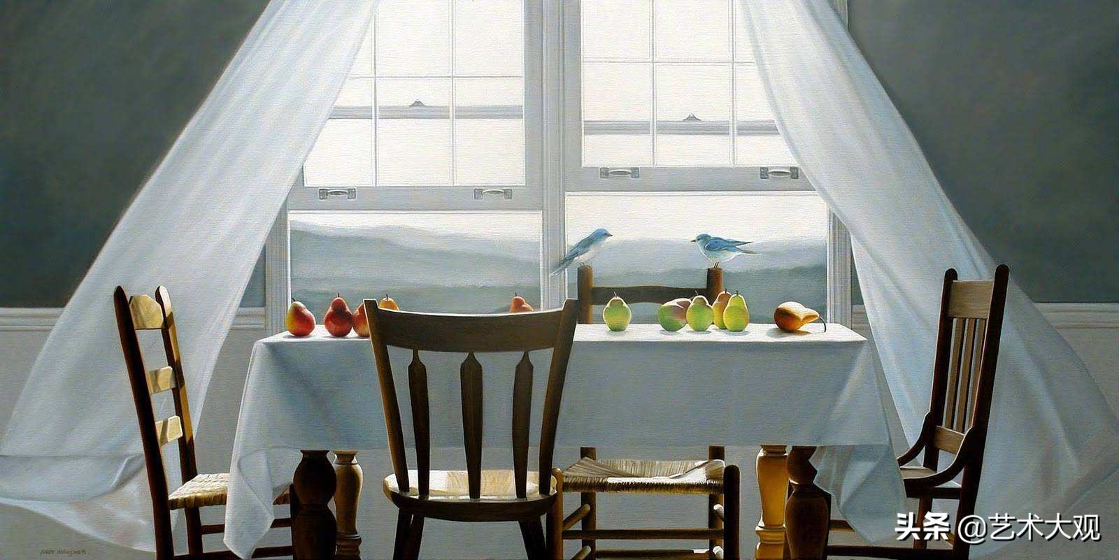 风的姿态｜美国当代知名女画家凯伦油画作品欣赏