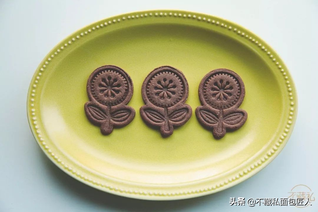 曲奇好难挤但是花纹清晰,曲奇挤不出花纹