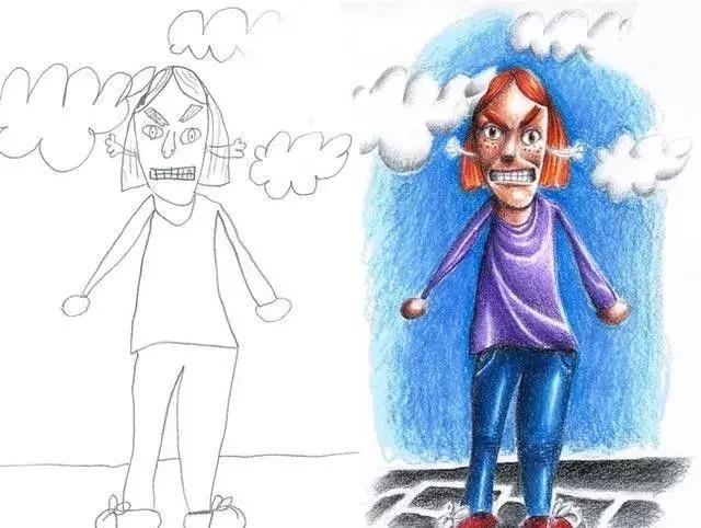 老爸爆改女儿的灵魂涂鸦，登上TED，创造出最有爱的艺术合作！