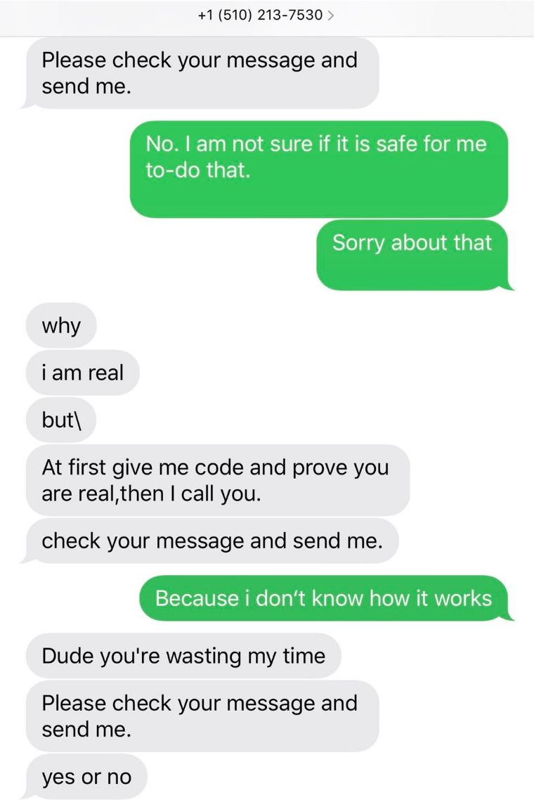 人生处处是陷阱，要验证码的*子骗**太猖狂了，一早上就遇到五个