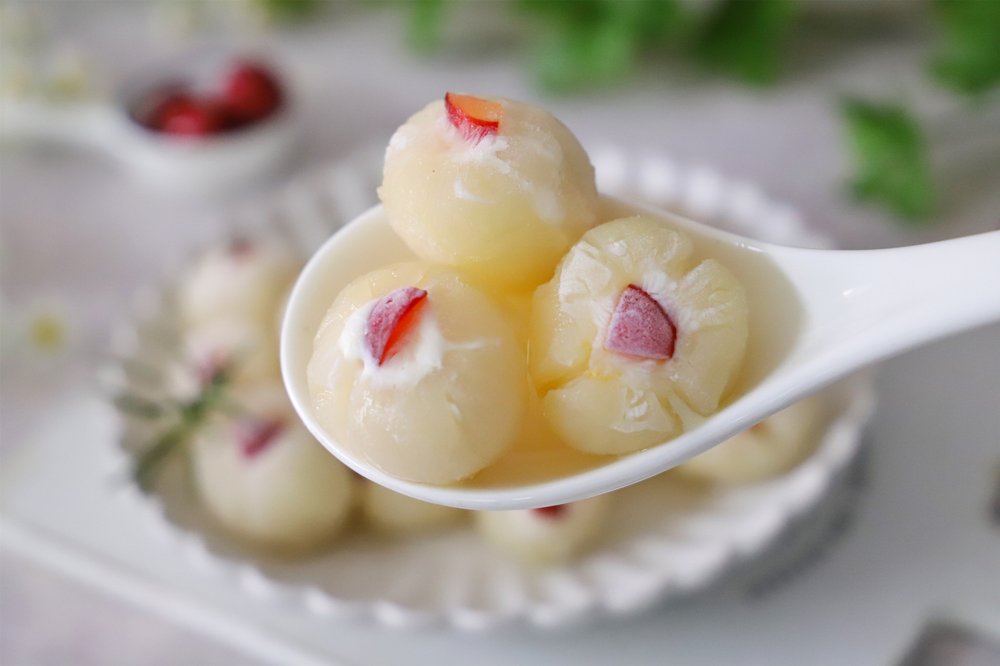 荔枝酸奶冻新吃法,荔枝冻吃法大全