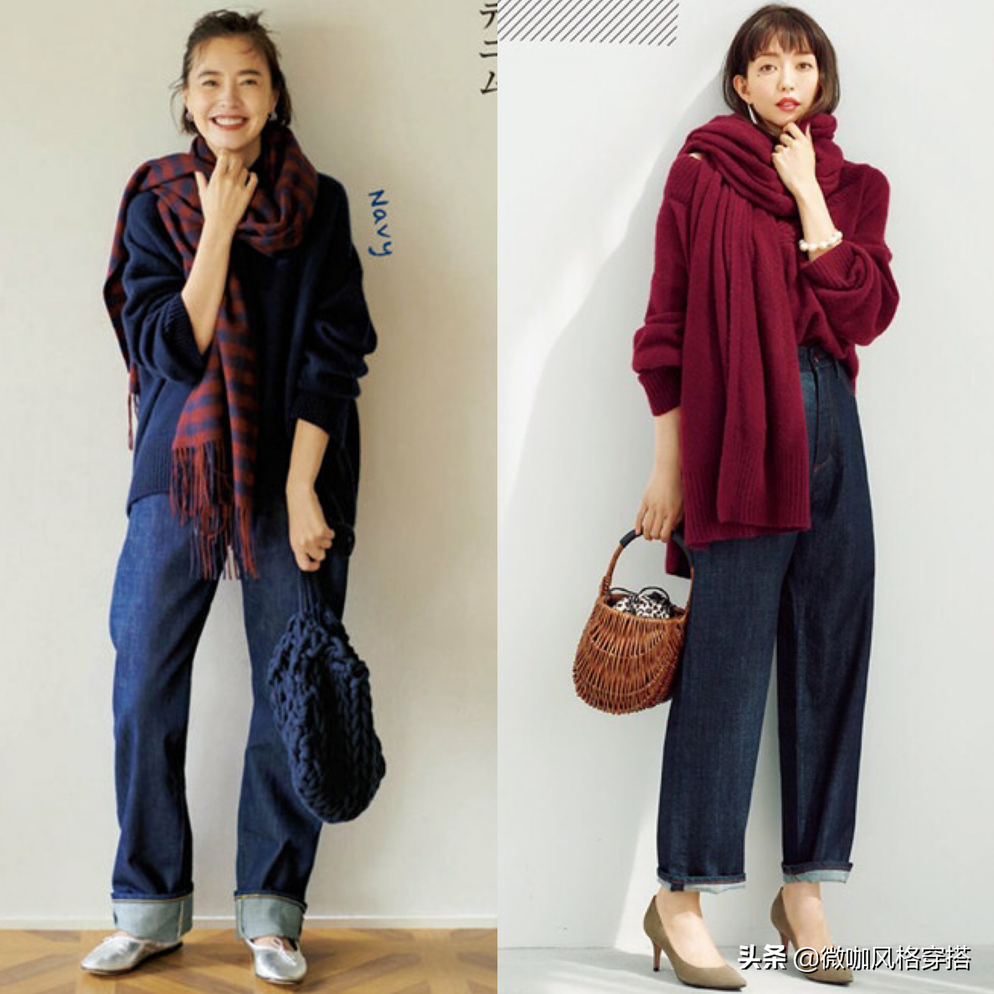 围巾有多少种系法图解,冬天有哪些好看的围巾款式