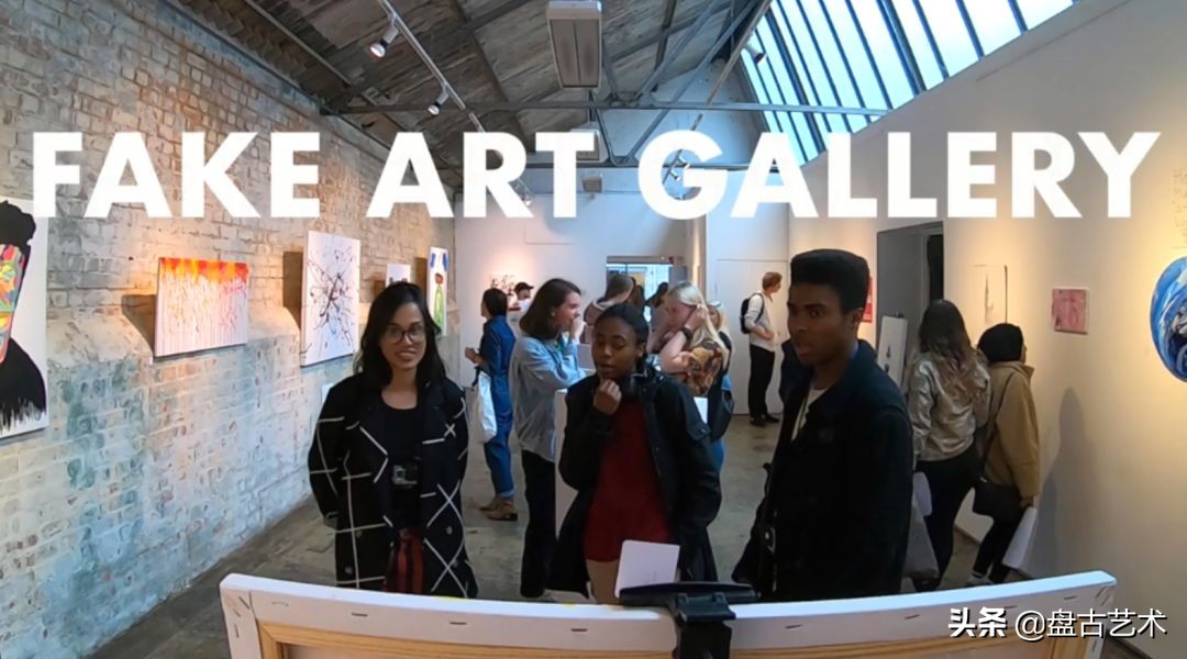 网红她伦敦办了场假画展，一幅画竟卖出1500英镑，你怎么在看？