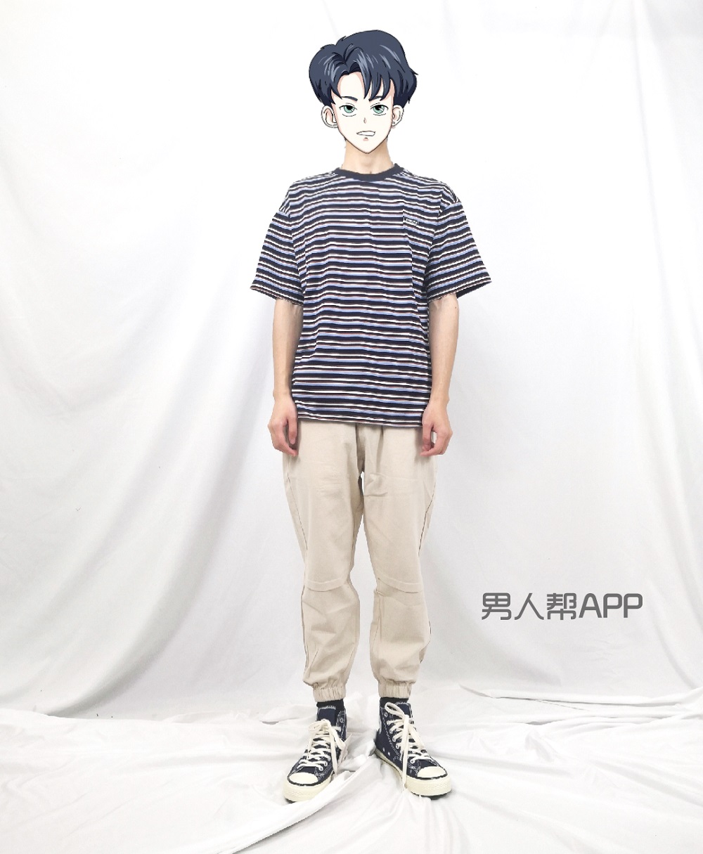 清爽的条纹系穿搭让造型简单时髦,竖条纹外套穿搭春季