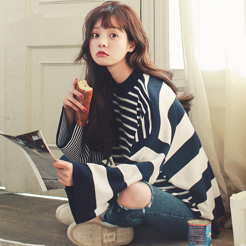 韩国慵懒风毛衣，在双十一也能够买到