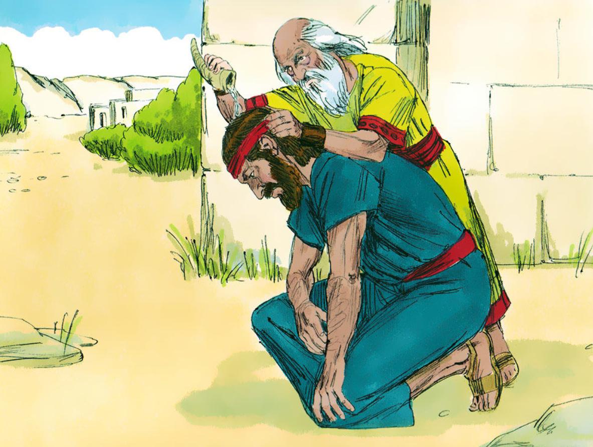 双语——扫罗成为以色列领袖-E55