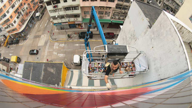 街头涂鸦艺术的震撼,香港街头涂鸦图片大全
