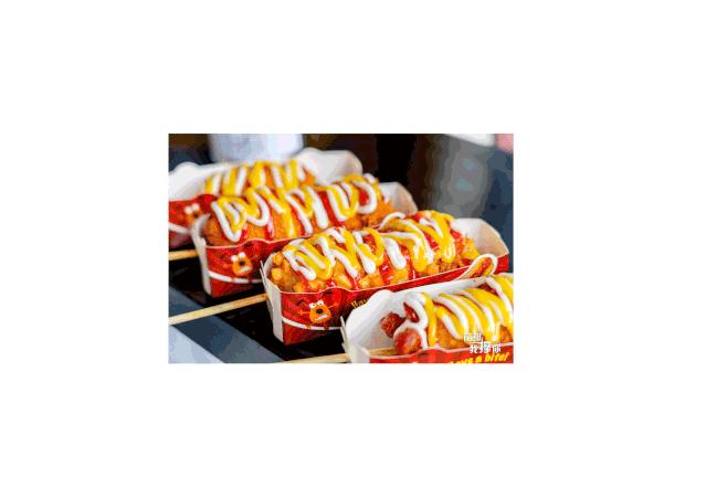 1000个热狗免费送,芝士热狗香脆又拉丝好吃又过瘾