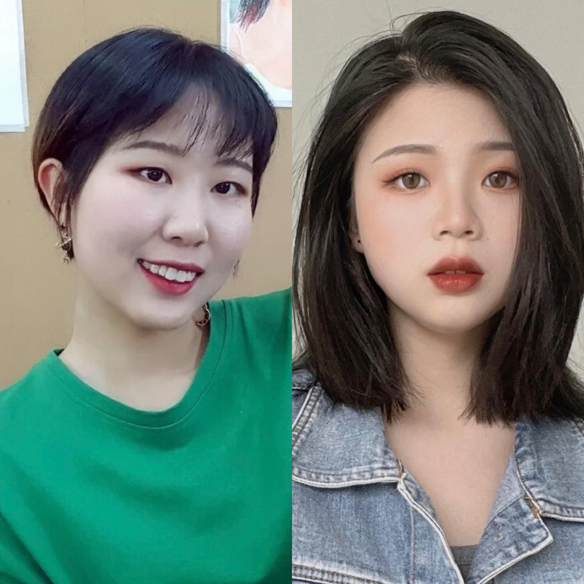 合适圆脸的短发造型推荐,合适圆脸的短发型减龄