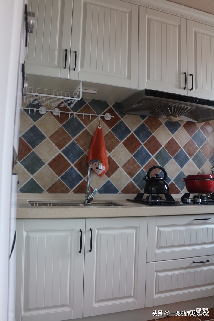 美式玄关背景墙,美式复古风格入户玄关迎门墙