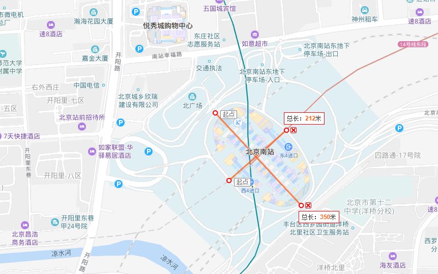 上海南站比上海站规模大吗,上海南站对比虹桥枢纽