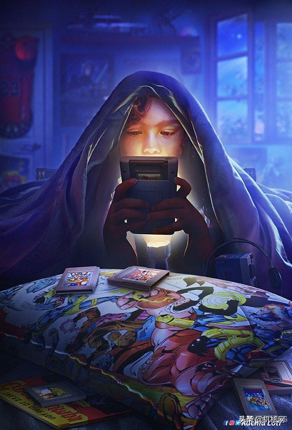 这位画师可能把所有玩家的童年都画了一遍