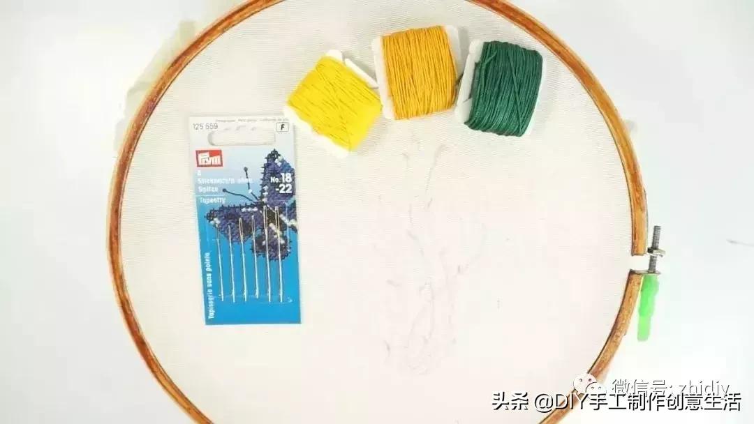 刺绣一针一线,基础的刺绣方法很合适新手学习哦