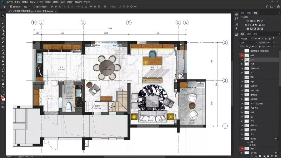 怎样做好一张设计图,如何制作好看的平面图
