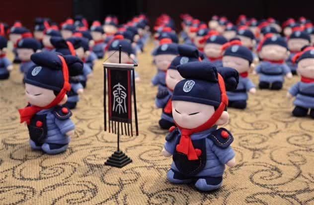 兵马俑出土的时候是彩色的,还原兵马俑的真实面貌