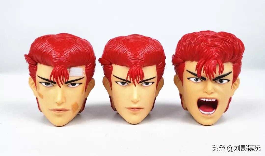 樱木花道流川枫6寸可动人偶,流川枫可动人偶动漫模型