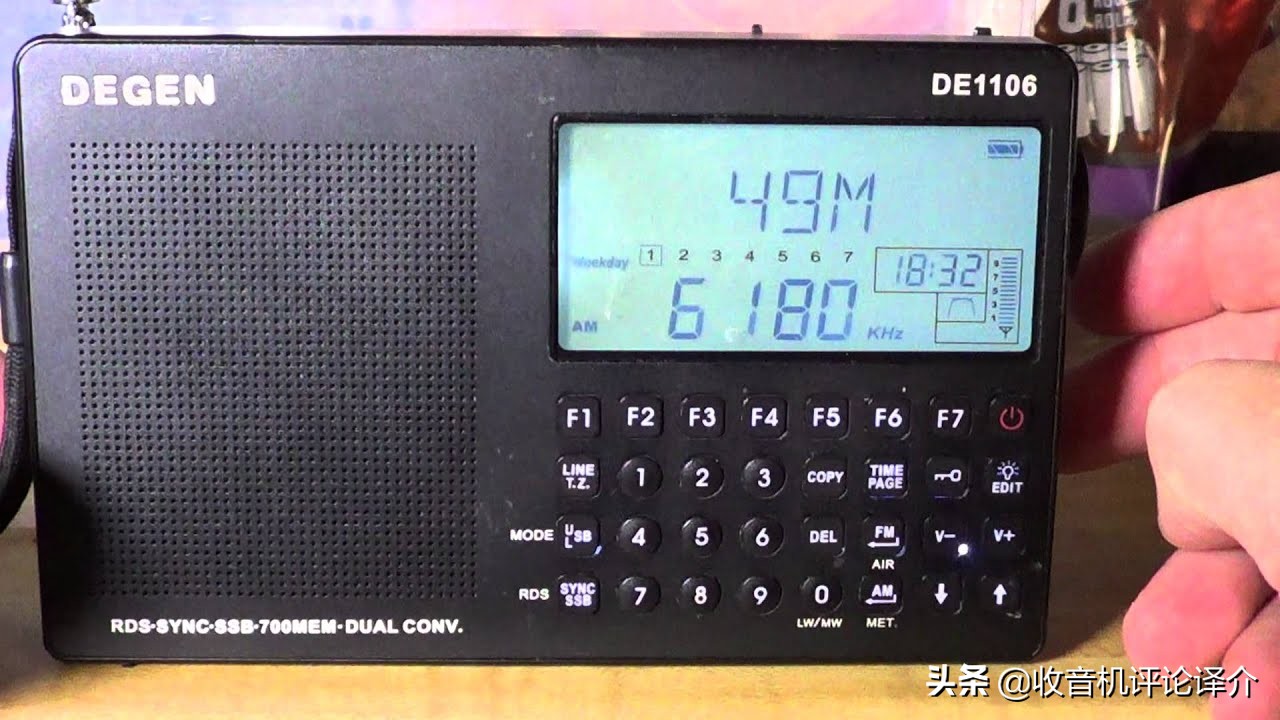 德生收音机pl600使用视频,德生pl600收音机值得买吗