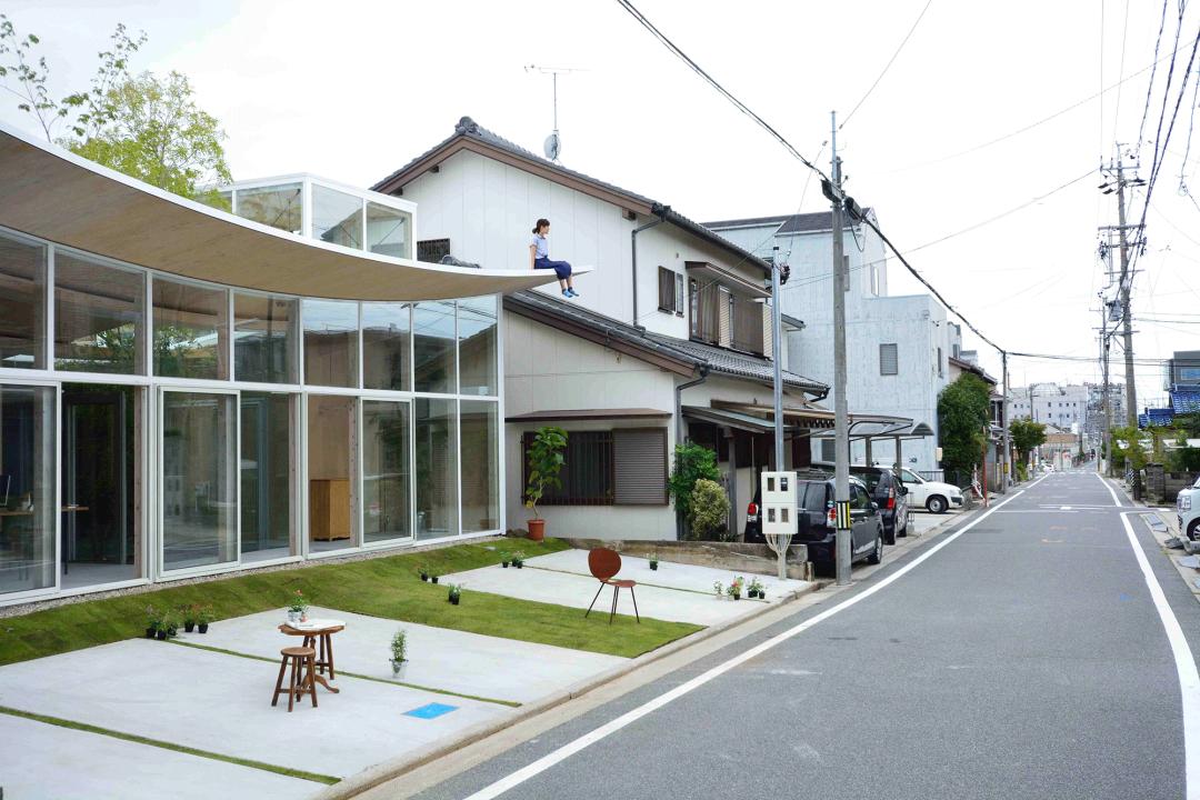 建筑的设计感探索,开放性的露台式建筑