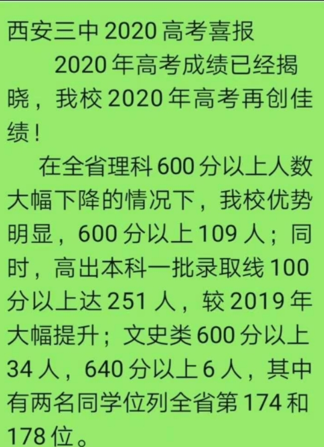 陕西师大附中2019高考喜报,陕西神木中学2019高考喜报