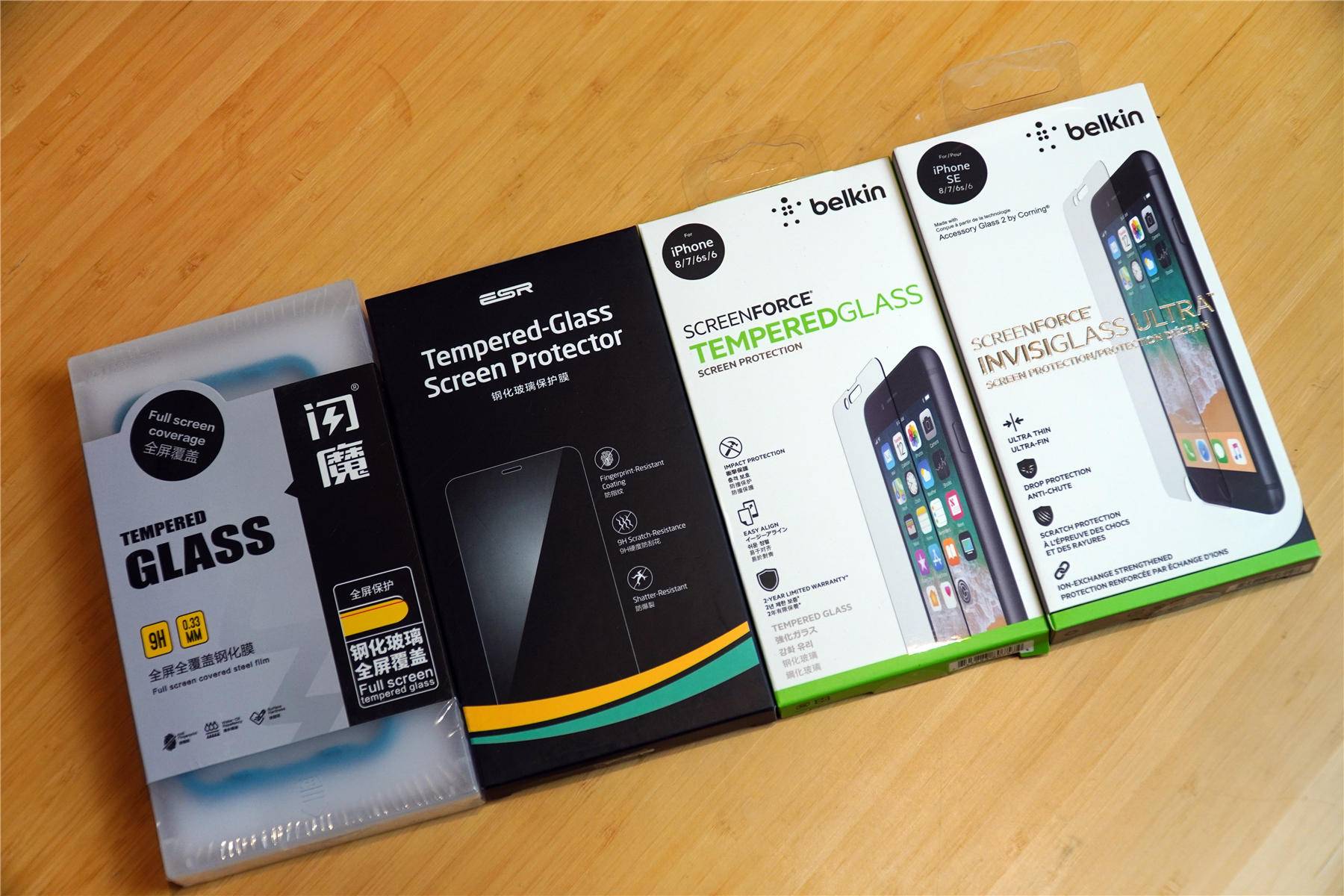 各大品牌钢化膜对比,六款公认最好的钢化膜