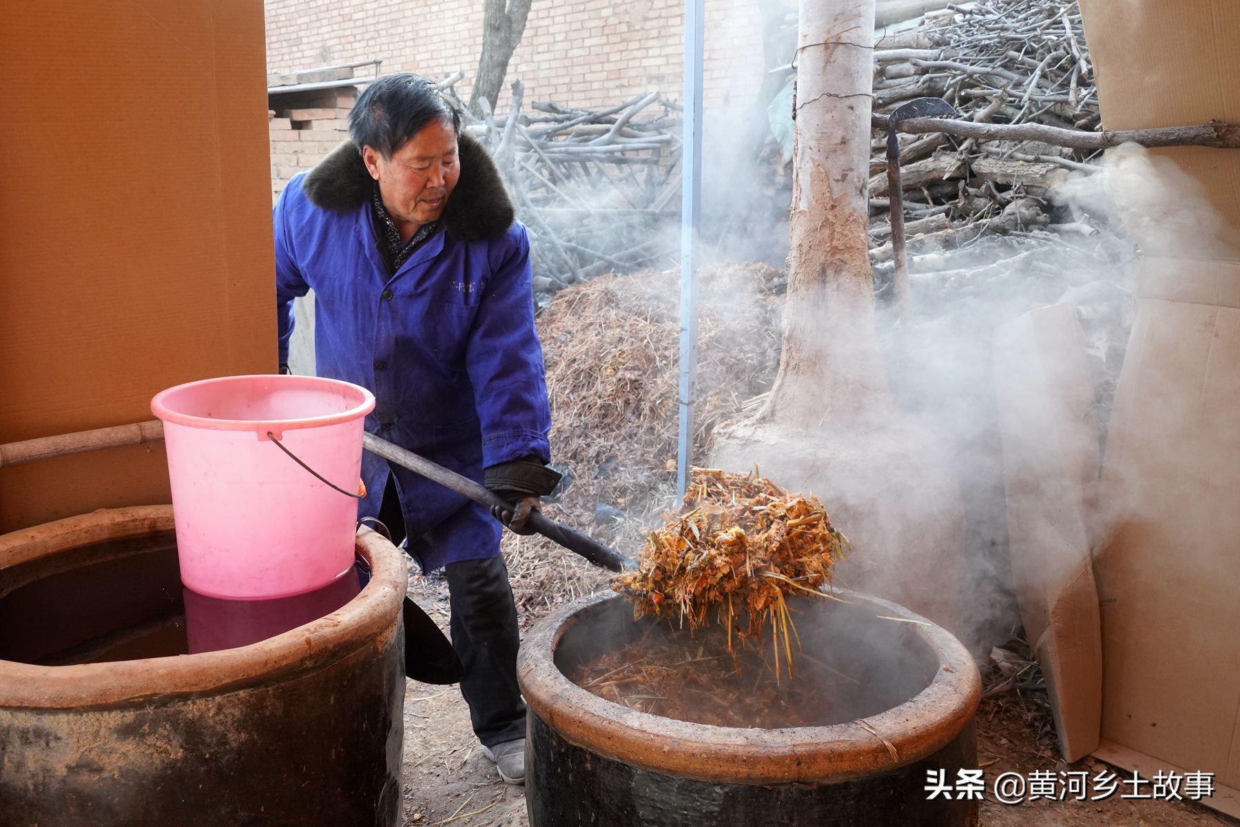 山西大叔做美食,山西大叔制作美食