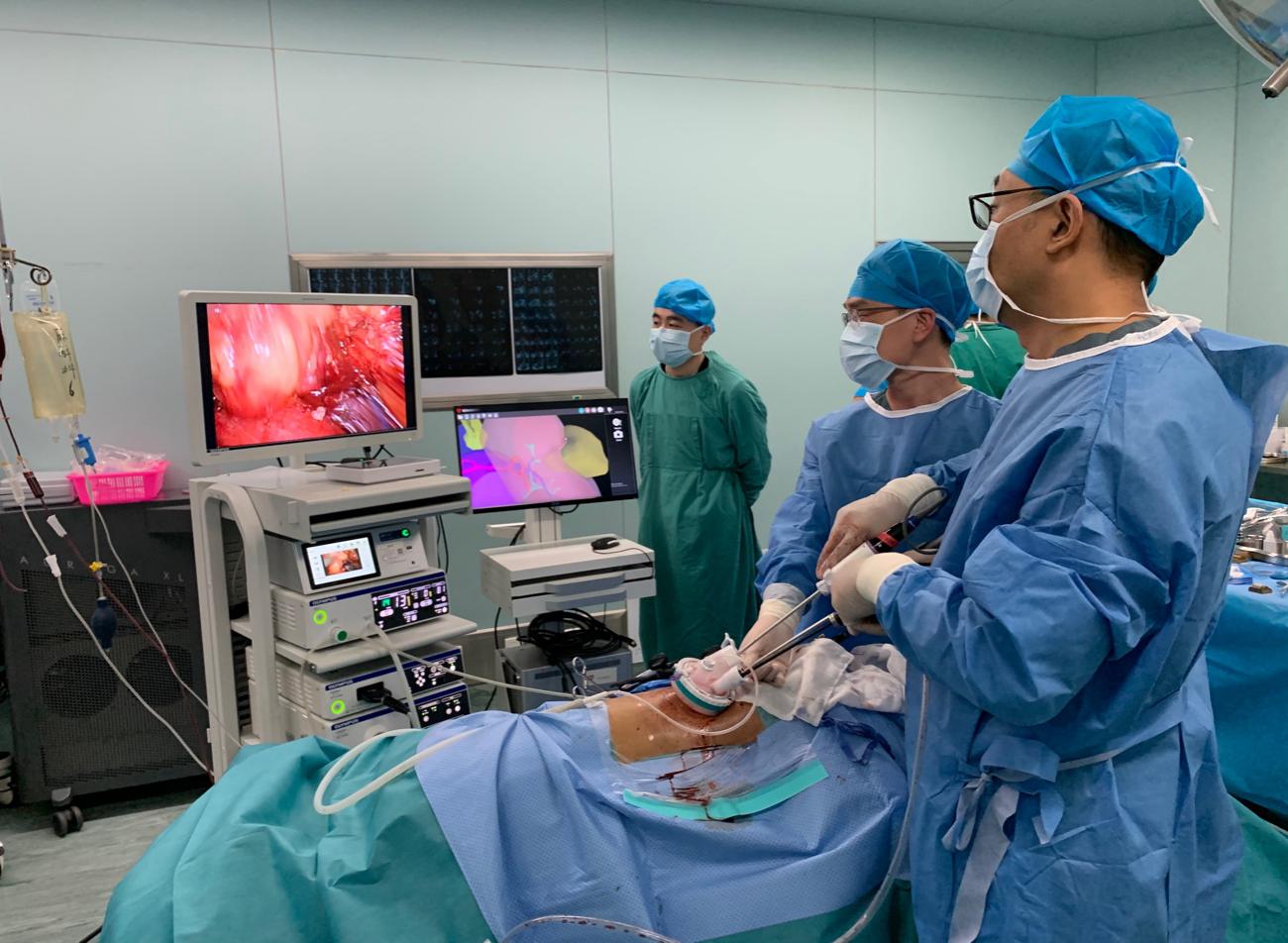 3d动画演示腹腔镜辅助手术,3d动画演示腹腔镜切除回盲部肿瘤