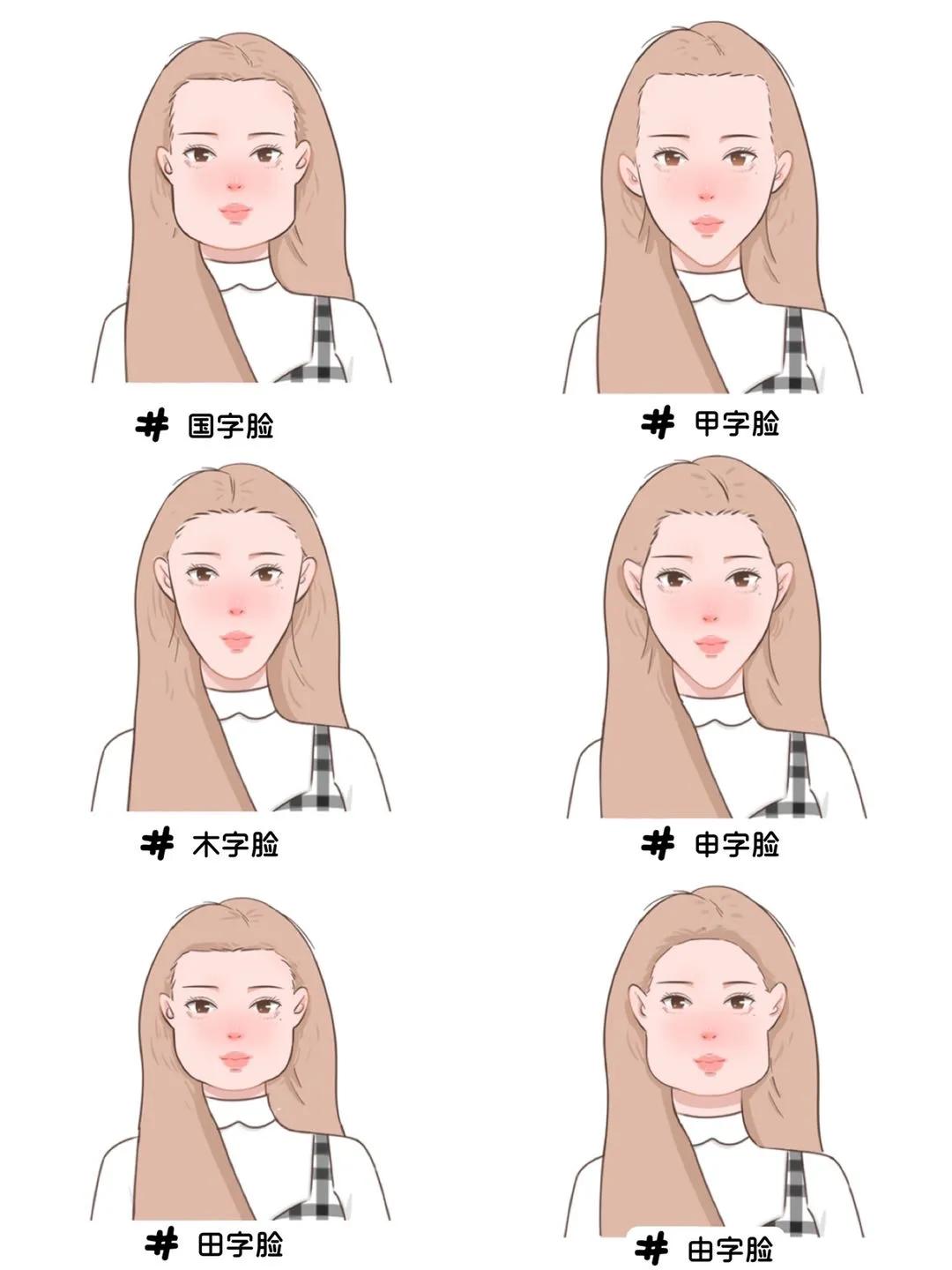 迪丽热巴什么脸型合适什么刘海,六种脸型的特点和合适的眉形