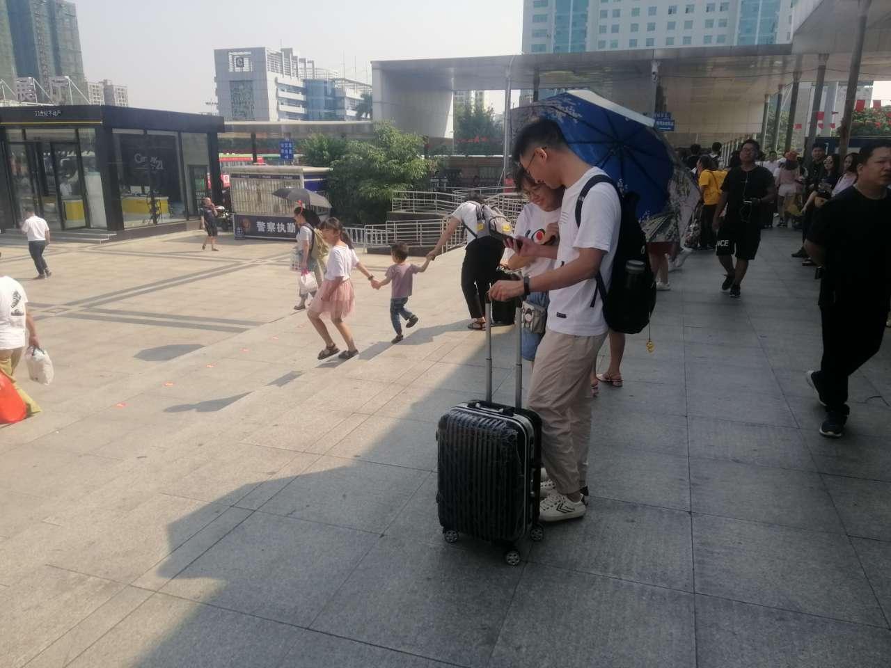 北海国庆交通状况,北海国庆车流