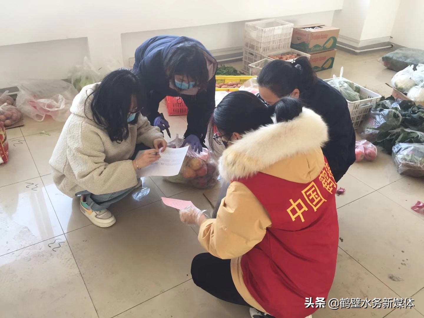青春的力量！——鹤水青年志愿者，汇成一道光