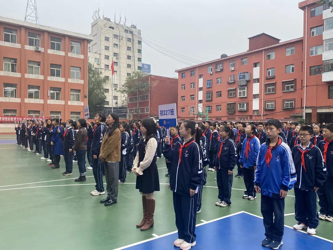 请党放心强国有我五年级朗诵,太原少先队建队日活动