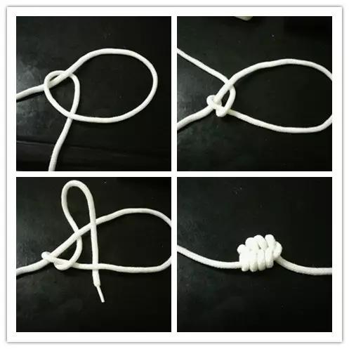 无绳结手串打结方法,文玩核桃手串绳结打法