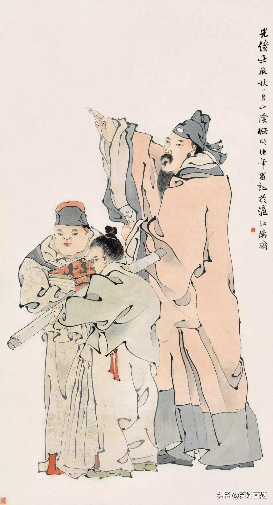 任伯年写意人物作品鉴赏 (任伯年画的人物仕女图)
