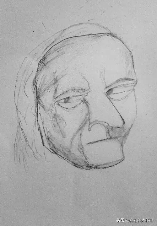 画素描石膏像的少年天才,素描真的能够把人画得活灵活现