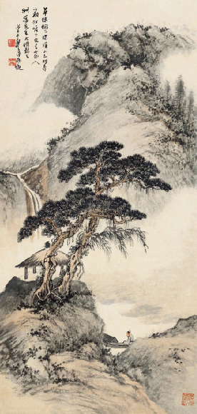 郑午昌书法真迹欣赏,郑午昌花鸟图100幅